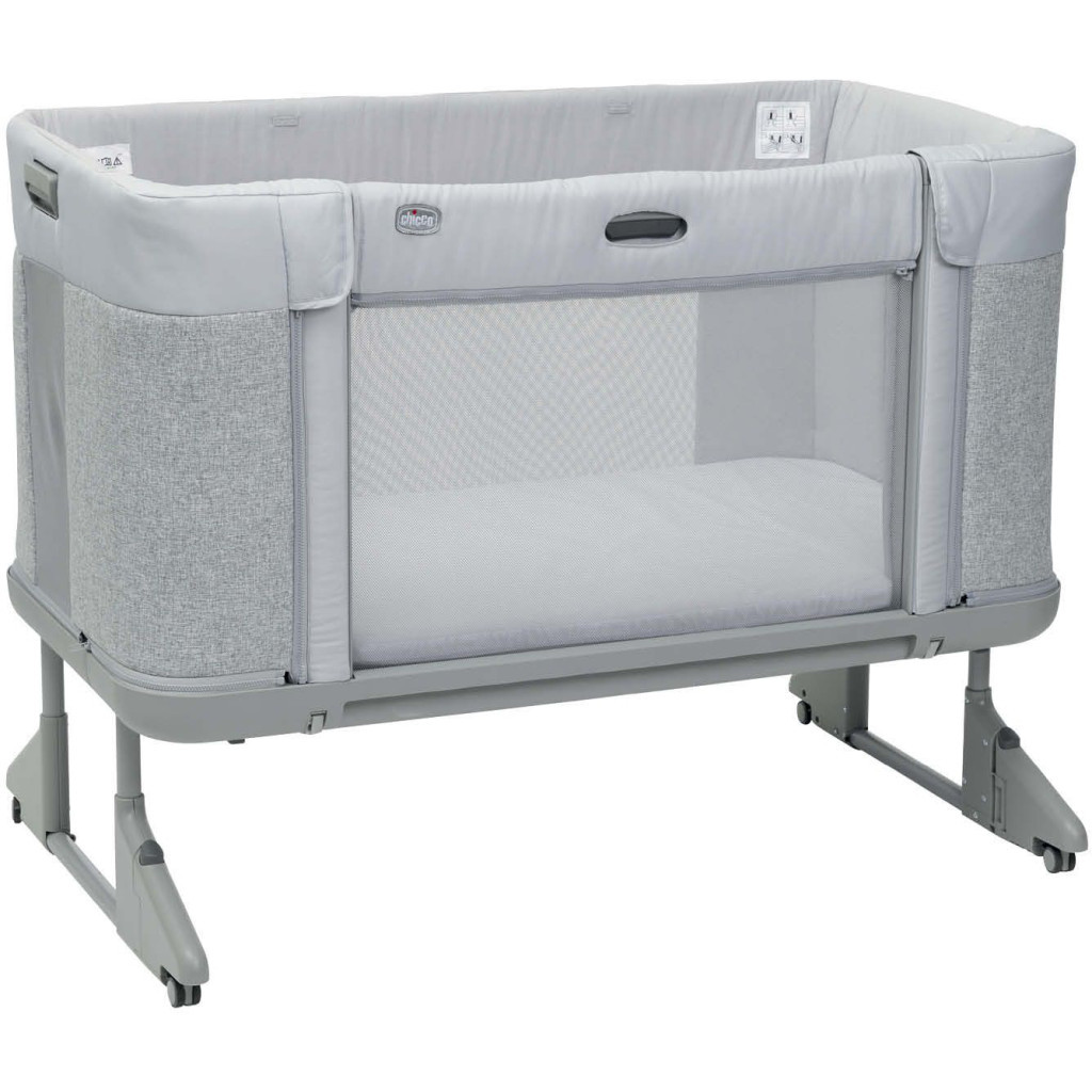 Ліжечко Chicco Next2Me Forever 3 в 1 Сіре (79650.61) - изображение 1