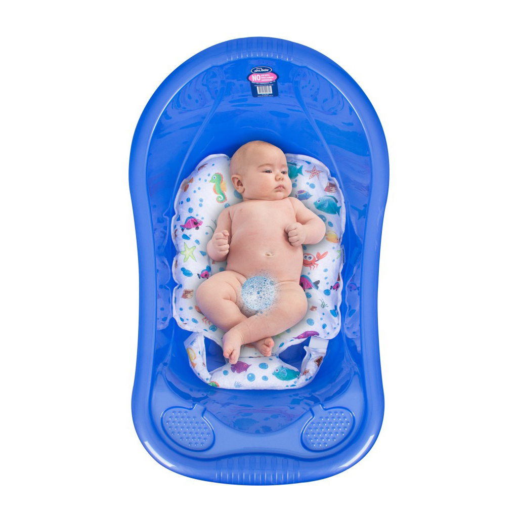 Гірка для купання Sevi Bebe гамак для дитячої ванночки з принтом (8692241106928) - зображення 6