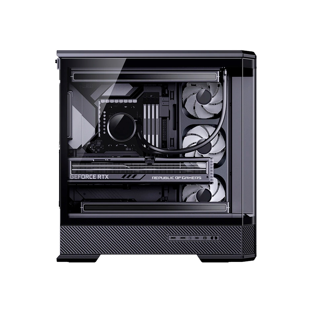 Корпус JONSBO D400 Black - зображення 7