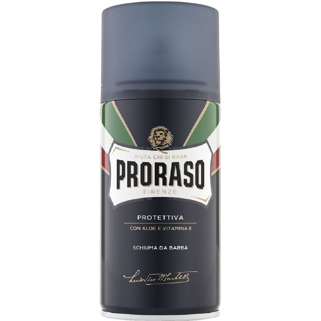 Піна для гоління Proraso з екстрактом Алое та вітаміном Е 300 мл (8004395002085) - зображення 1