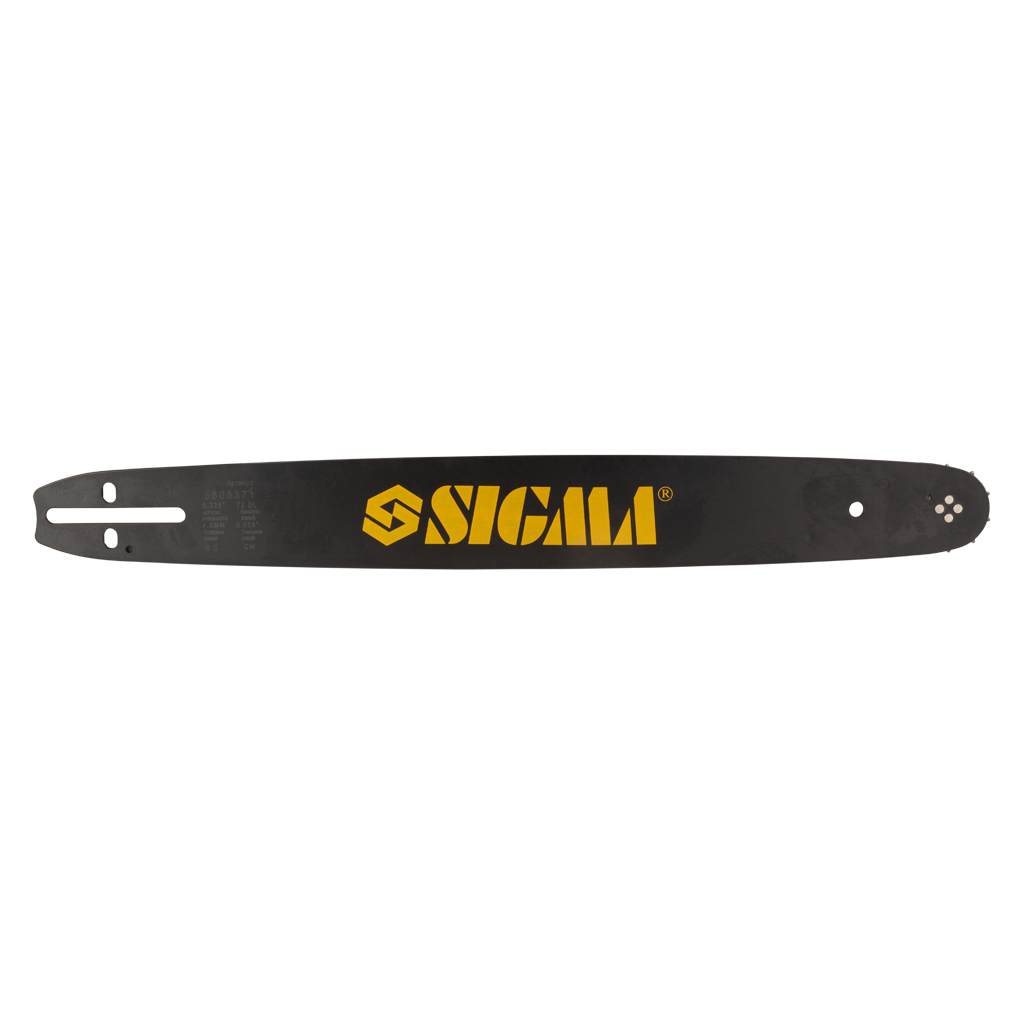 Шина для ланцюгової пили Sigma 45см, крок ланцюга 0.325 (5606371) - зображення 2