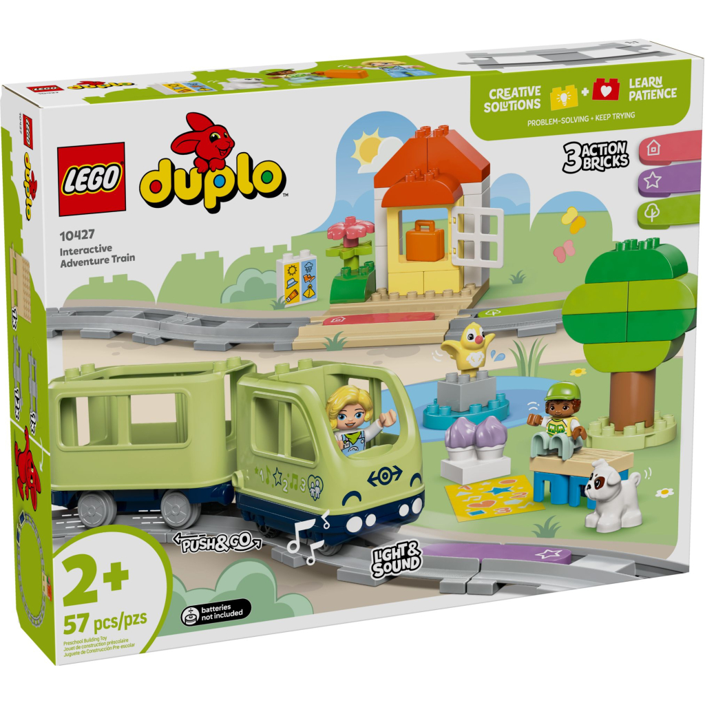 Конструктор LEGO DUPLO Town Інтерактивний пригодницький потяг (10427) - зображення 1