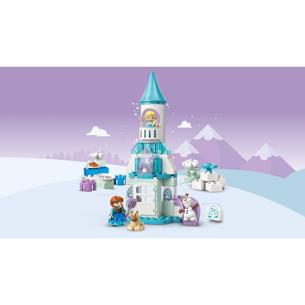 Конструктор LEGO DUPLO Disney Вечірка в крижаному палаці Ельзи та Анни (10455) - зображення 8