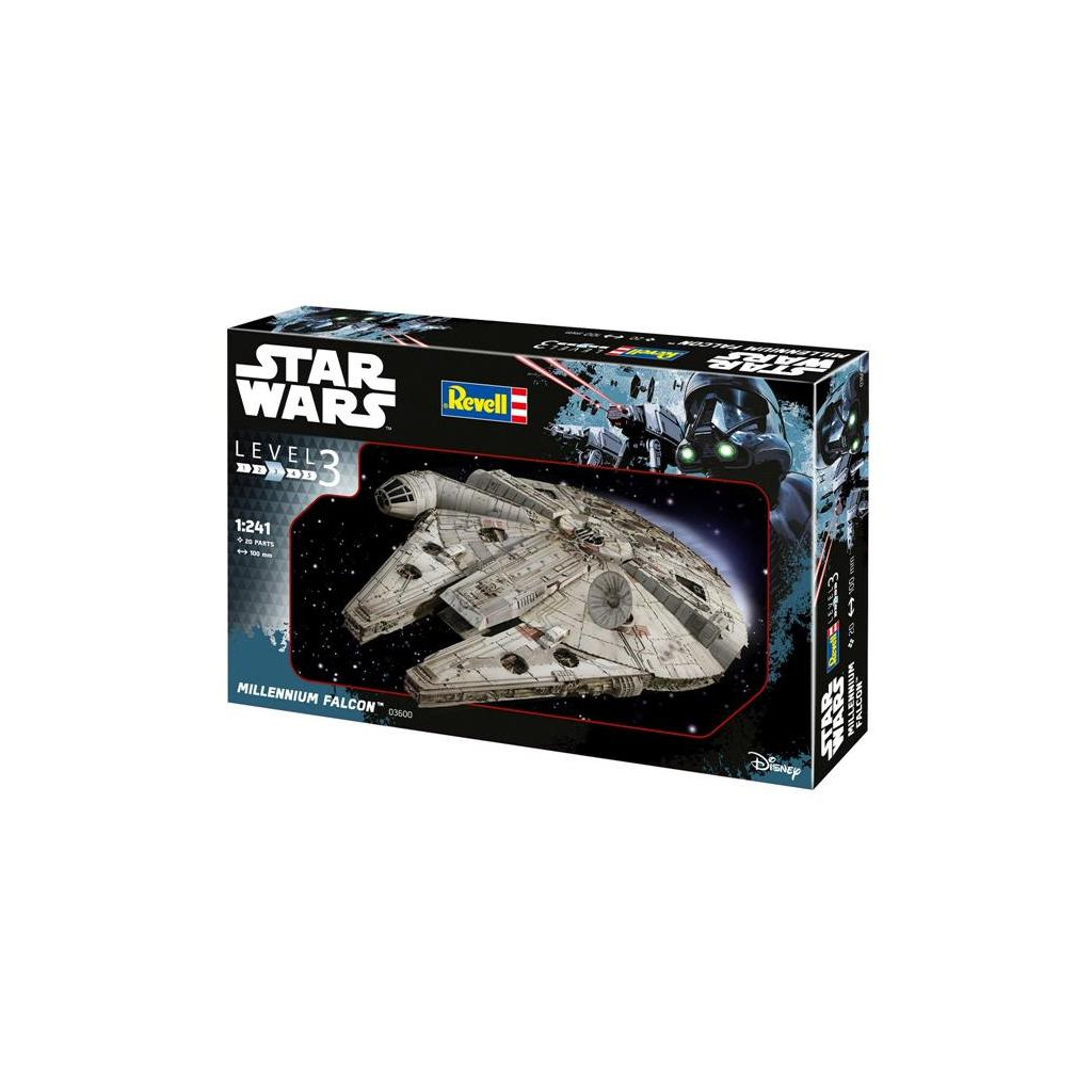 Збірна модель Revell Космічний корабель Тисячолітній Сокіл рівень 3, 1:241 (RVL-03600) - зображення 1