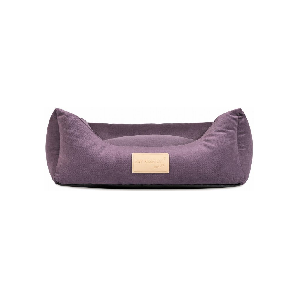 Лежак для тварин Природа "MOLLY" №1 (52х40х17 см) Фіолетовий (4823082421336) - зображення 2