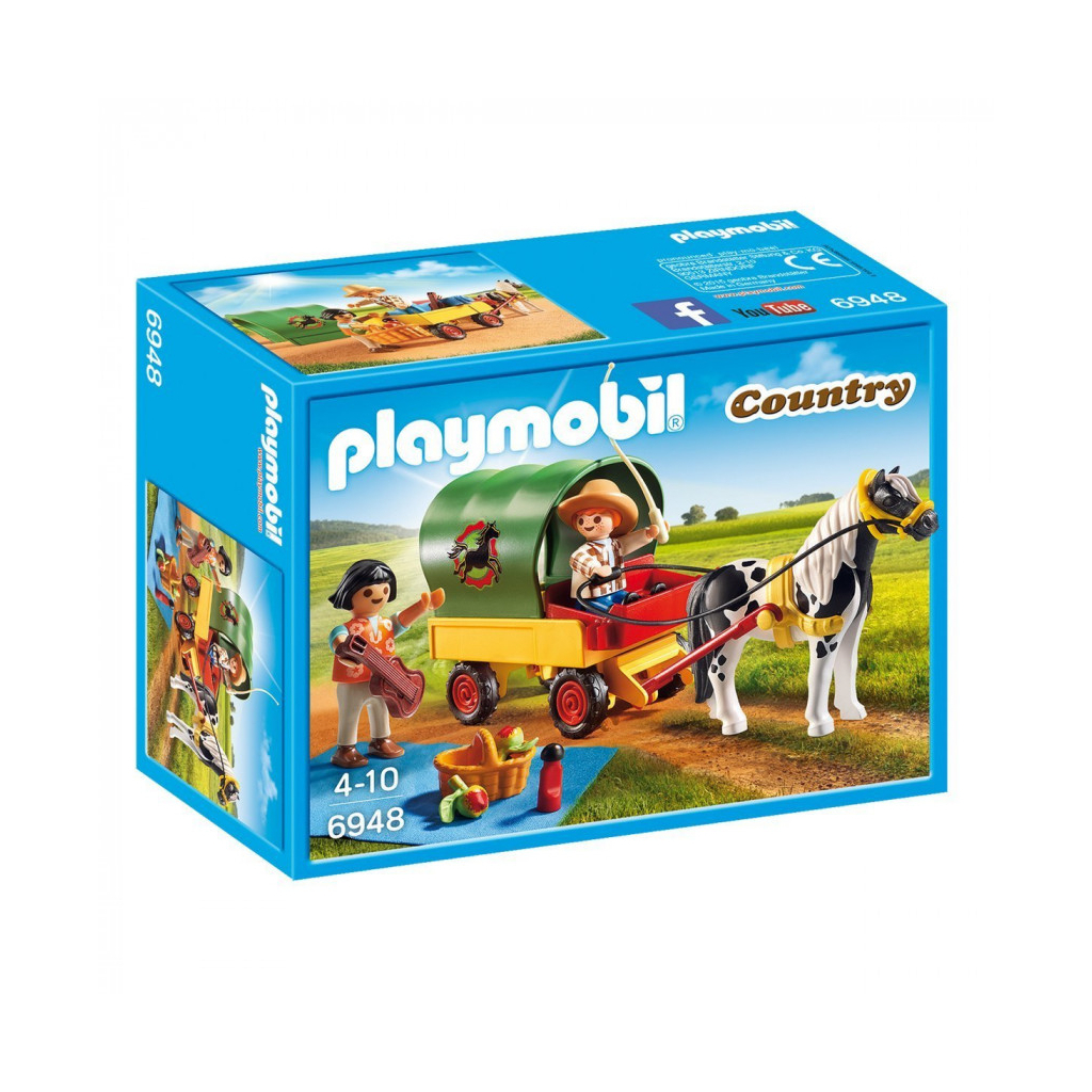 Конструктор Playmobil Пікнік з вагончиком для поні (6987760) - зображення 1