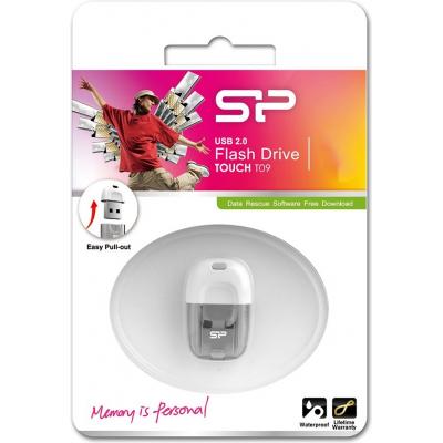USB флеш накопичувач Silicon Power 32GB Touch T09 White USB 2.0 (SP032GBUF2T09V1W) - зображення 6