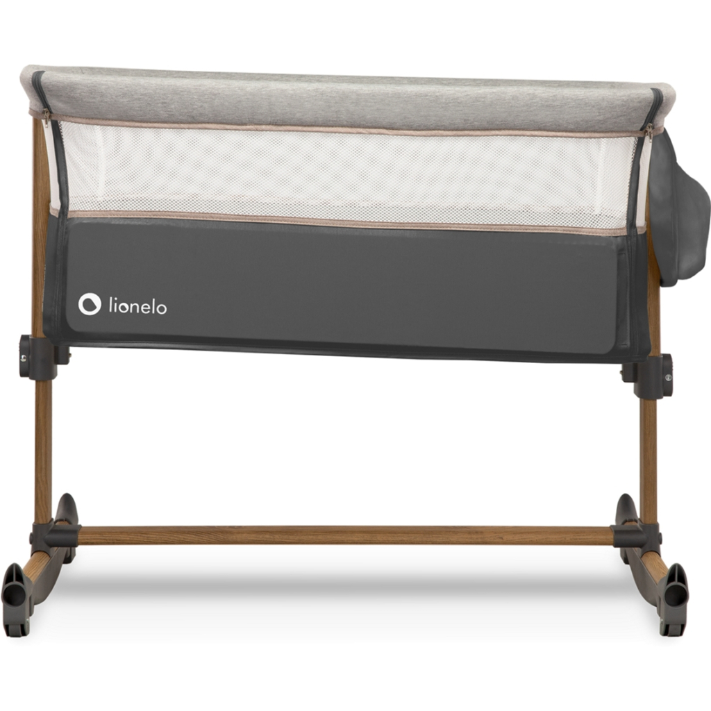 Ліжечко Lionelo приставне Leonie Grey Stone (LO-LEONIE GREY STONE) - зображення 3