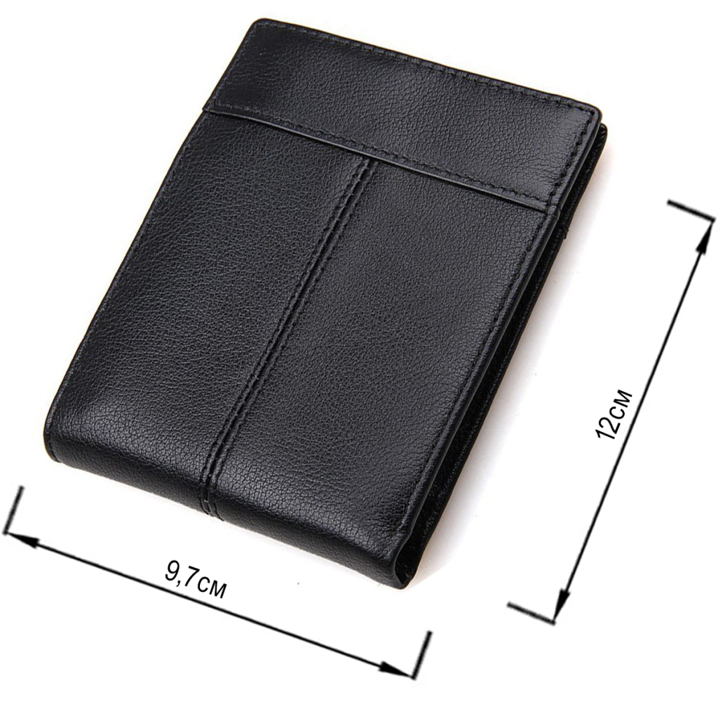 Гаманець Vintage Чорний (14448) - изображение 3