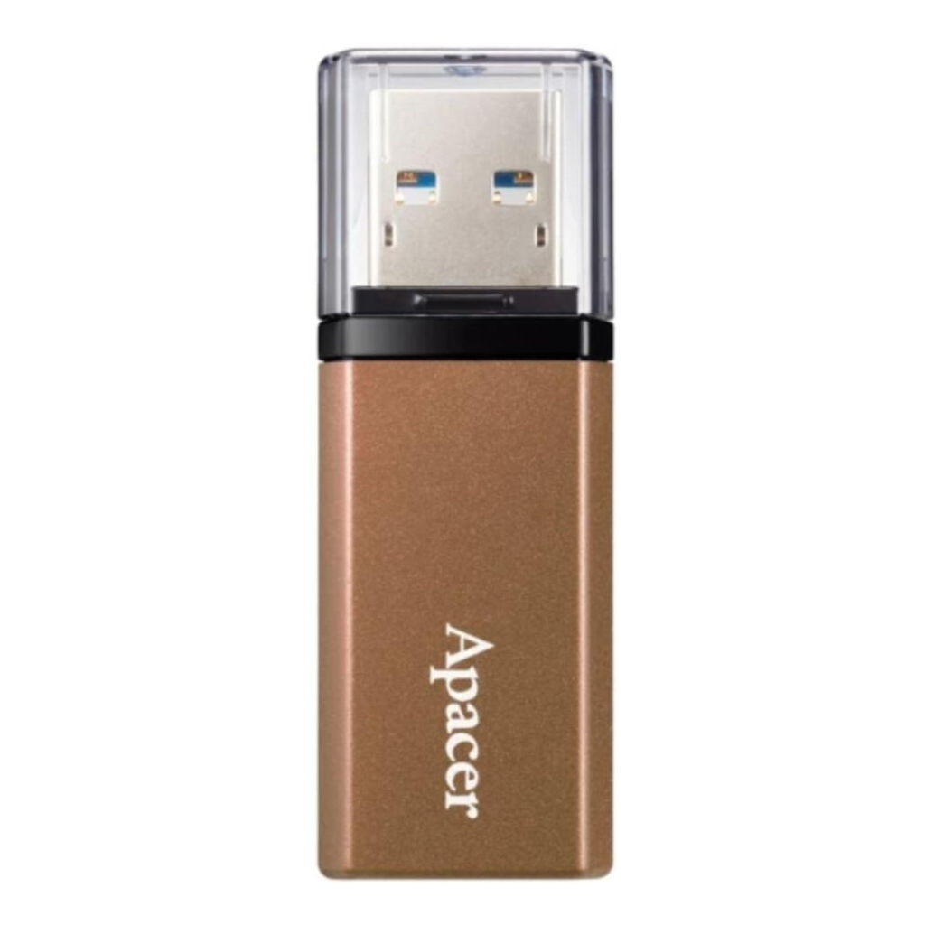 USB флеш накопичувач Apacer 64GB AH25C Classical Bronze USB 3.2 (AP64GAH25CJ-1) - зображення 1