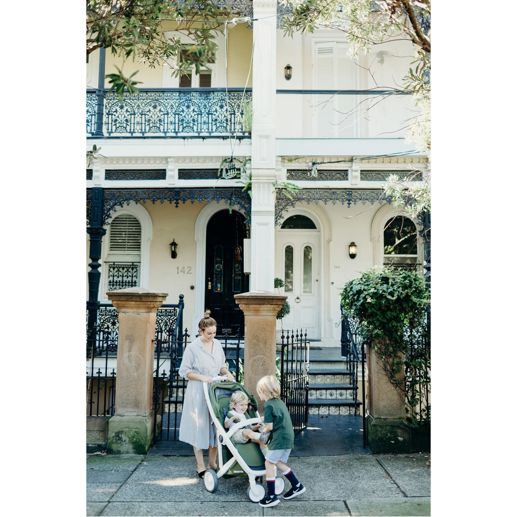 Коляска Greentom Classic Sage-White (8719323770836) - зображення 7