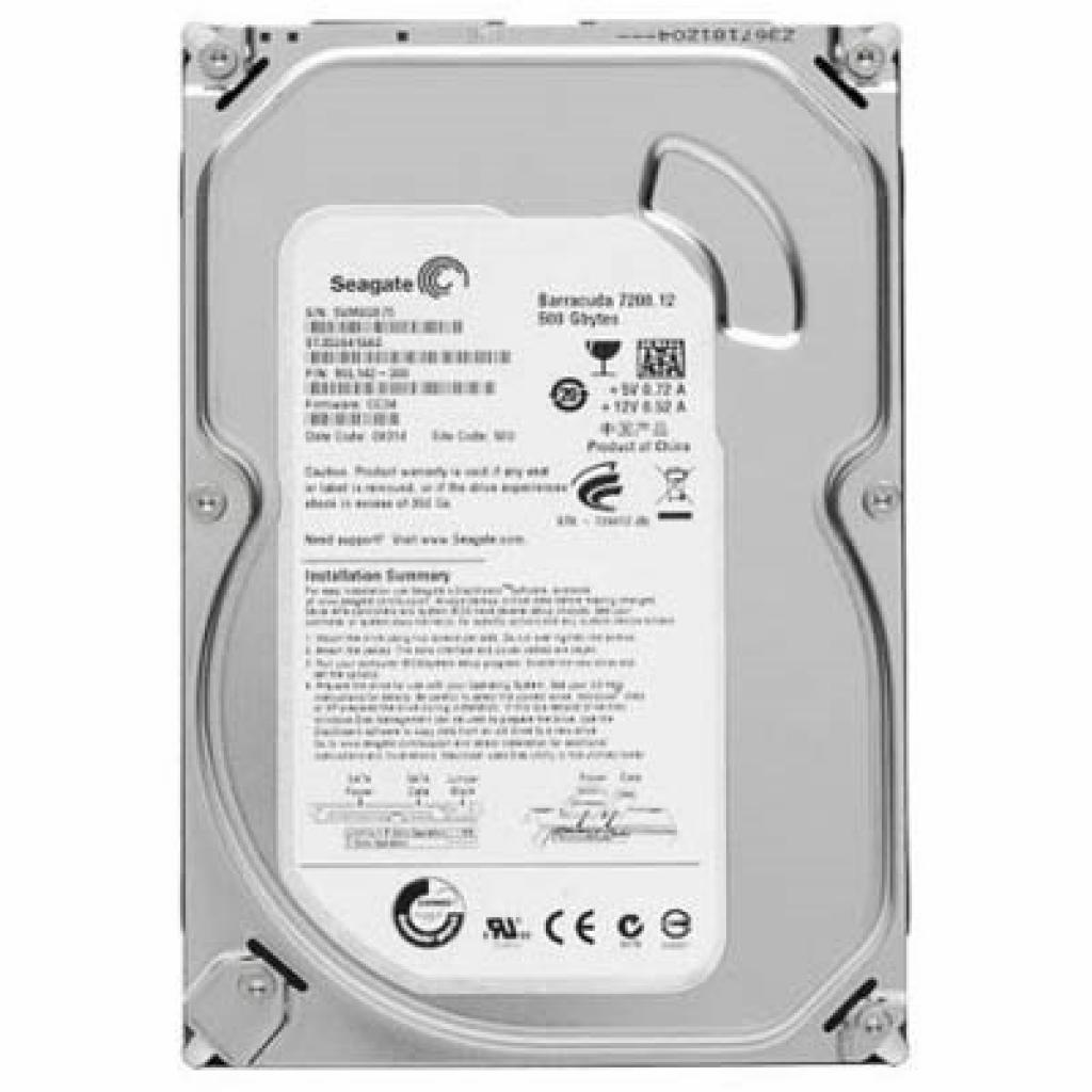 Жорсткий диск 3.5"  500Gb Seagate (ST500DM002) - зображення 1