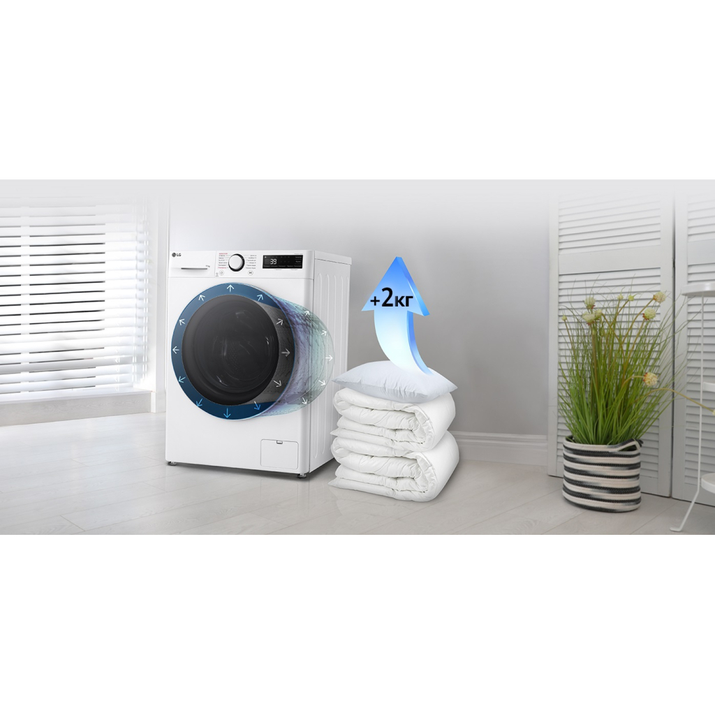 Пральна машина LG F4Y5ES0W - зображення 3