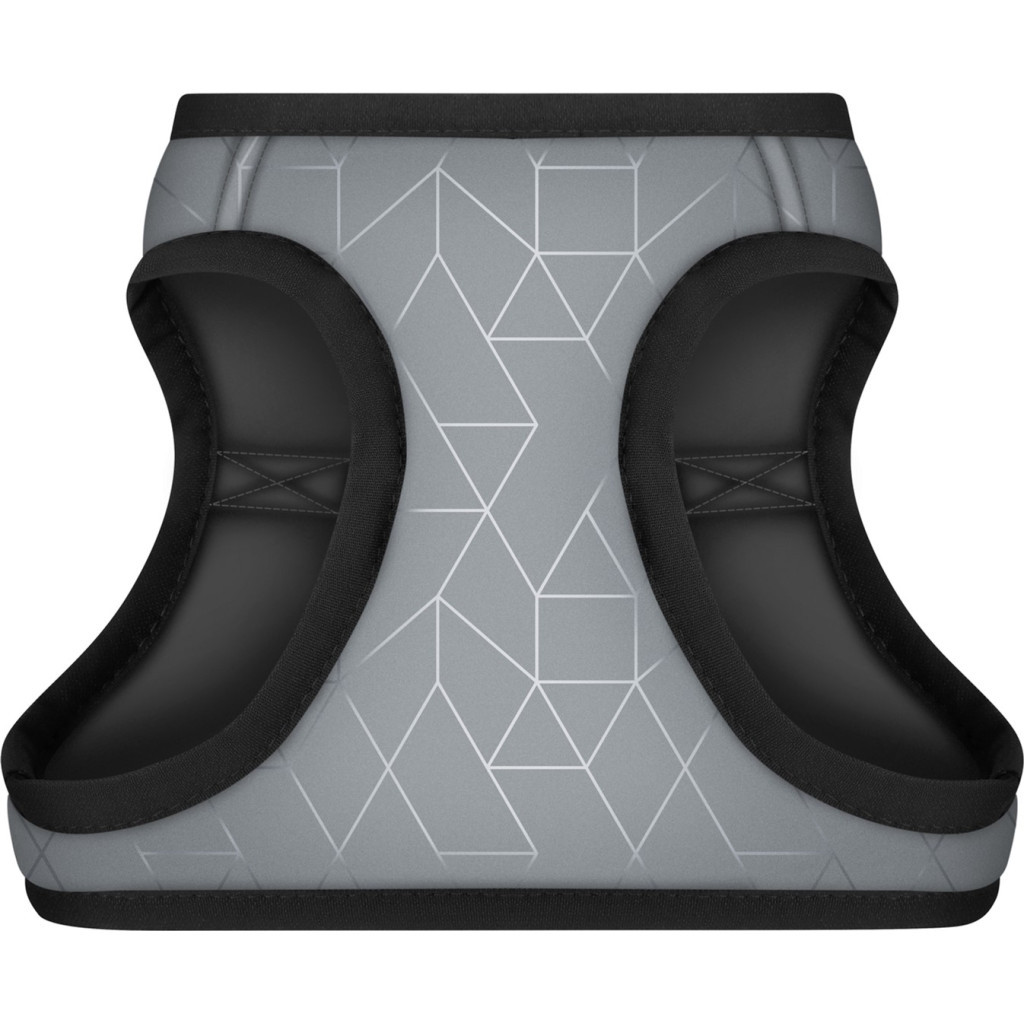 Шлея для собак WAUDOG Clothes з QR-паспортом ХS1 сіра (2926) - зображення 2