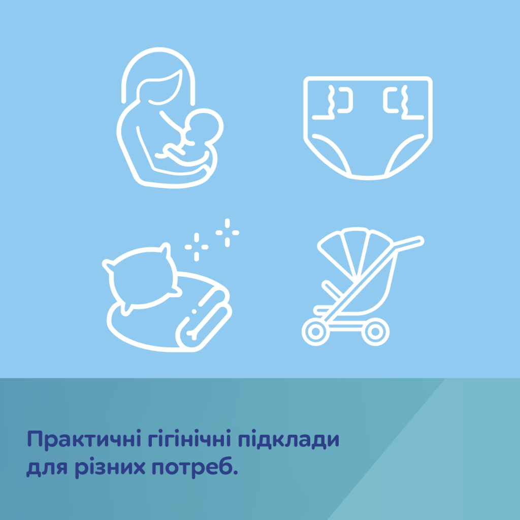 Пелюшки для малюків Canpol babies 60х60 см 10 шт (78/006) - зображення 5