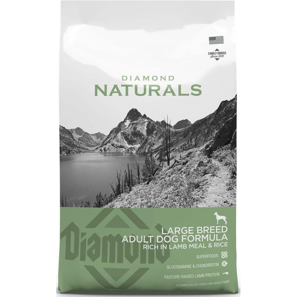 Сухий корм для собак Diamond Naturals Adult Large Breed Lamb&Rice 15 кг (0074198615377) - зображення 1