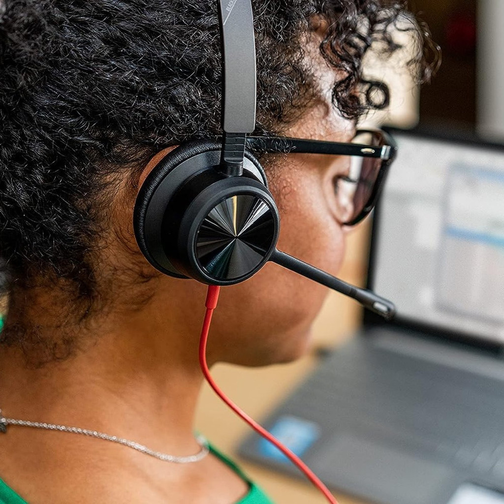 Навушники Poly Blackwire 8225-M USB-A/C (8X225AA) - зображення 2