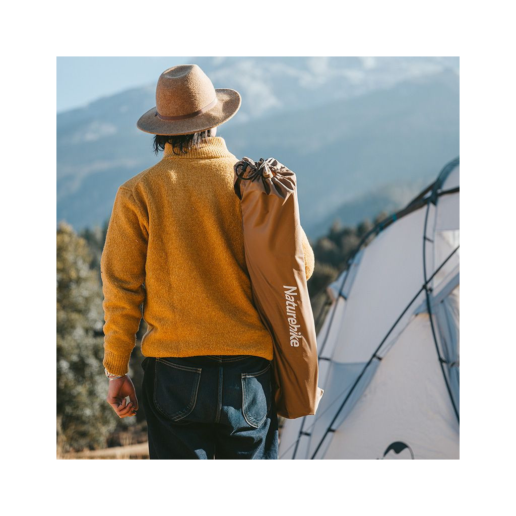 Крісло складане Naturehike CNH22JU059 алюміній коричневe (6975641886969) - изображение 7