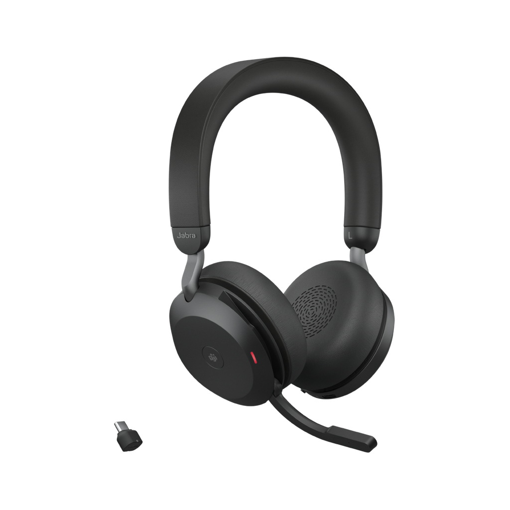 Навушники Jabra Evolve 2 75 Stereo USB-C Black (27599-999-899) - зображення 1