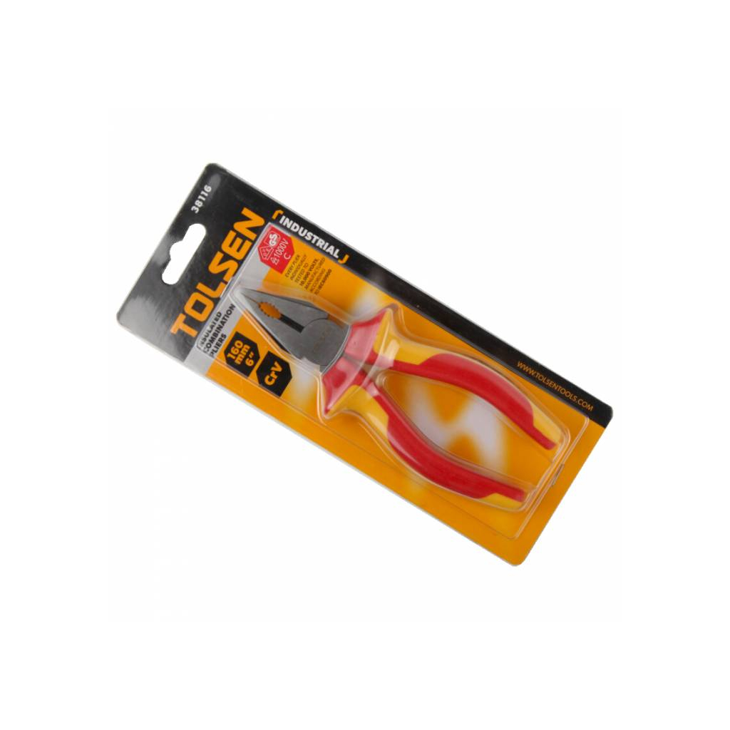 Плоскогубці Tolsen діелектричні 160 мм (V16006) - зображення 3