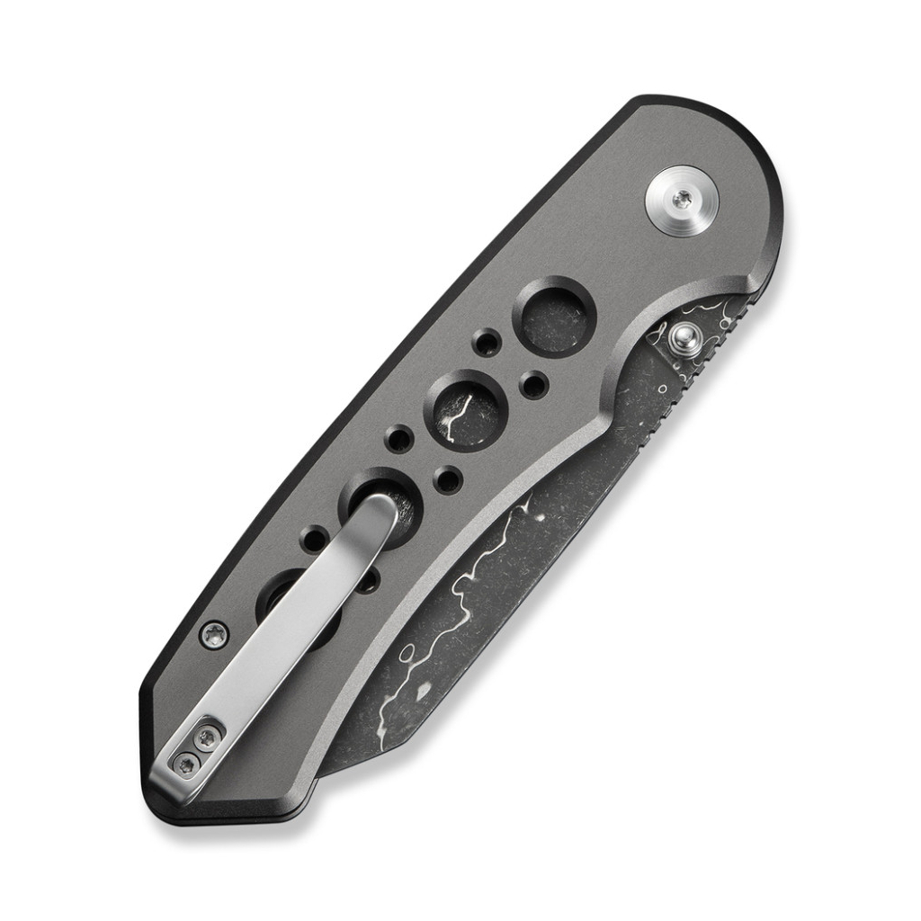 Ніж Civivi Pragma Prime, Damascus, сірий алюміній (C24067-DS1) - зображення 8