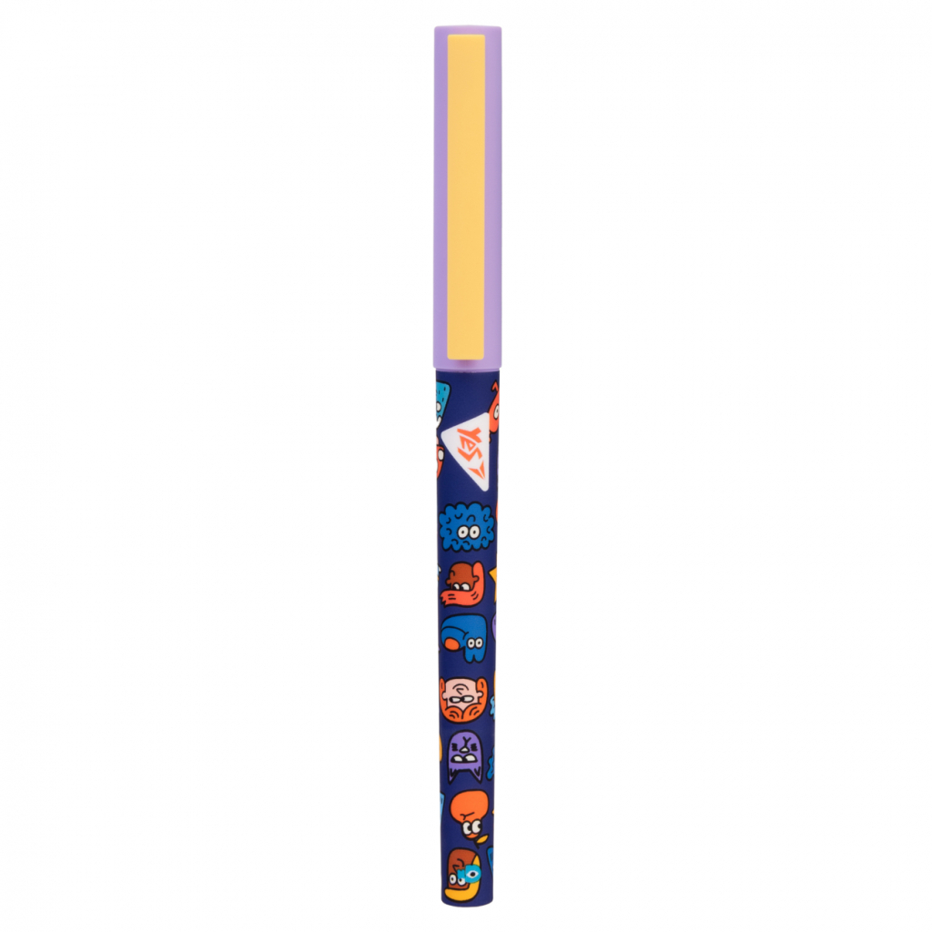 Ручка гелева Yes Stand with Ukraine синя (412123) - зображення 1