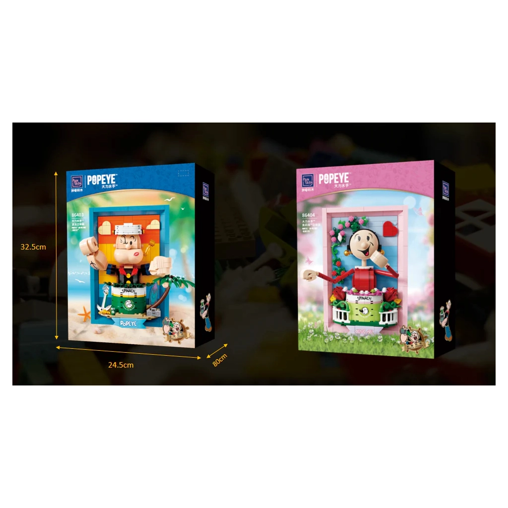 Конструктор Pantasy Popeye Папай (86403) - зображення 5