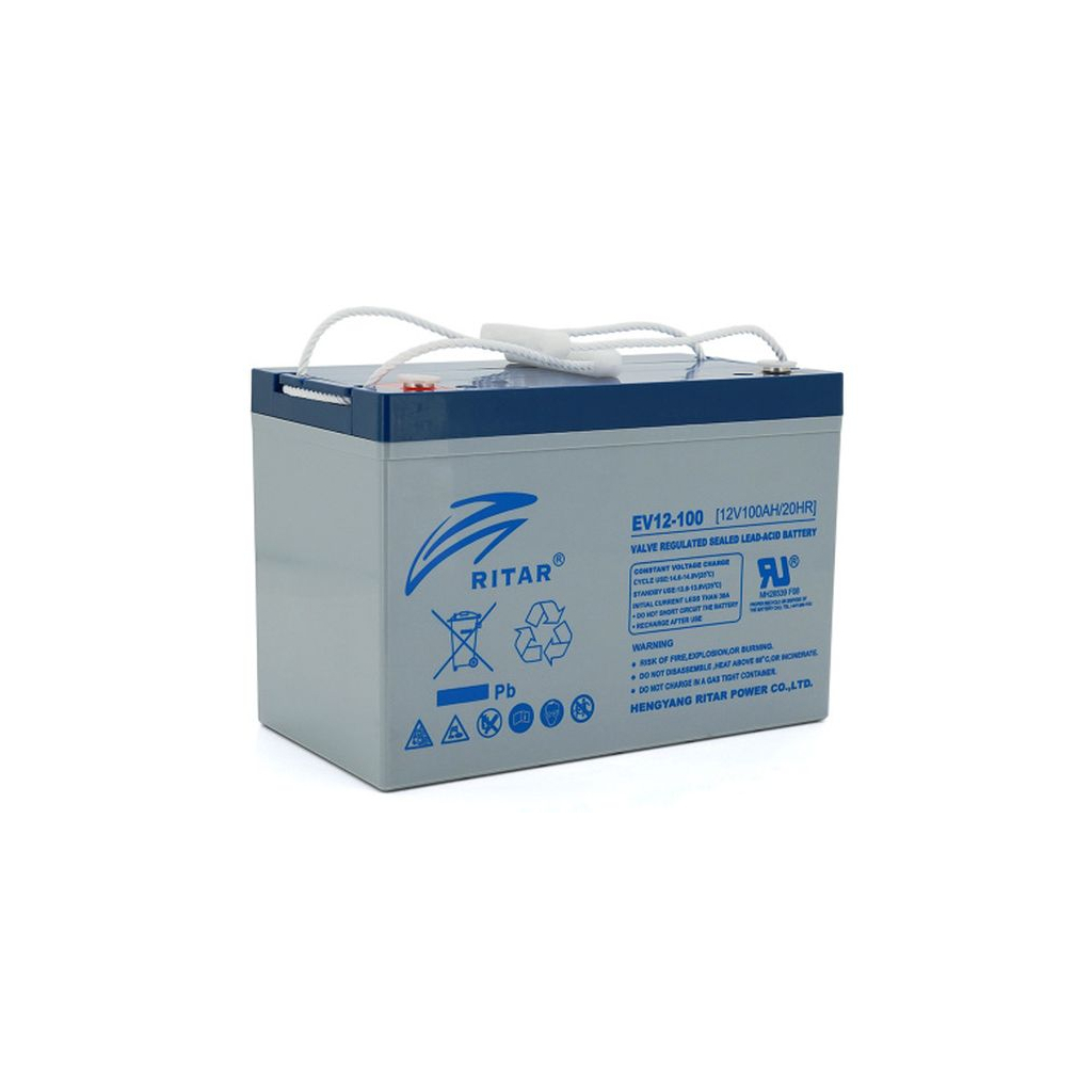 Батарея до ДБЖ Ritar EV12-100, 12V 100Ah (EV12-100) - зображення 1