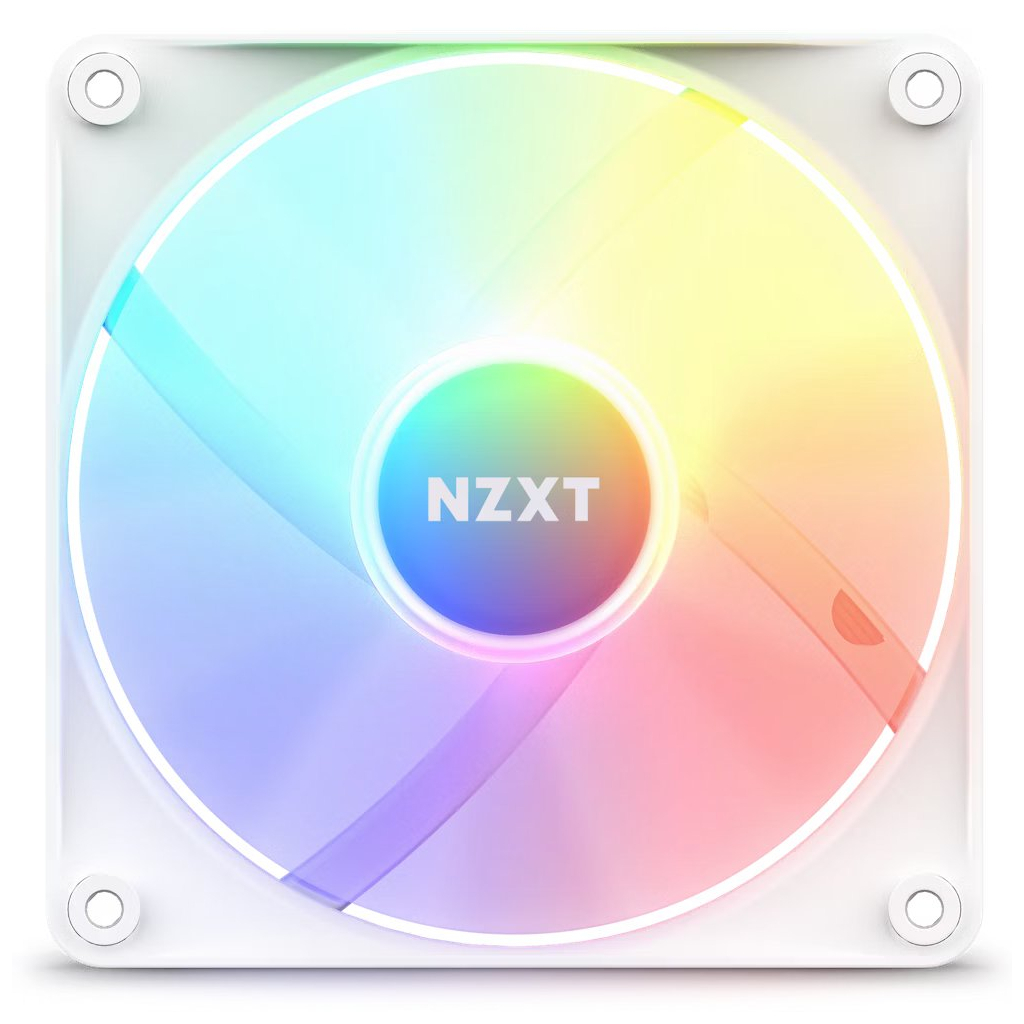 Кулер до корпусу NZXT F120RGB Core - 120mm - Hub-mounted RGB F (RF-C12SF-W1) - зображення 2