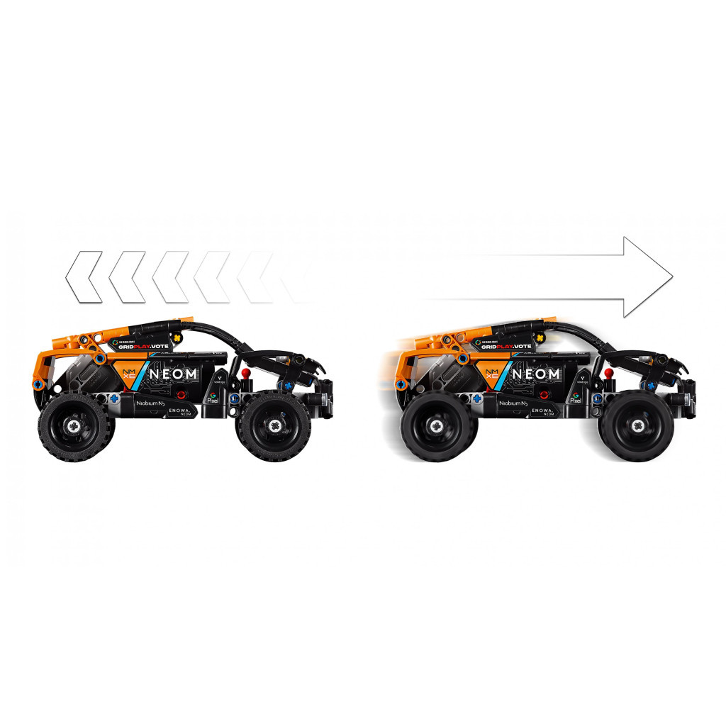 Конструктор LEGO Technic Автомобіль для перегонів NEOM McLaren Extreme E 252 деталей (42166) - зображення 3