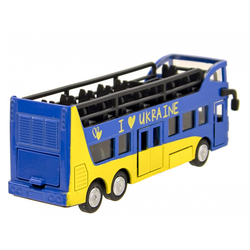 Спецтехніка Технопарк Двоповерховий автобус Україна (SB-16-21-UKR) - изображение 4