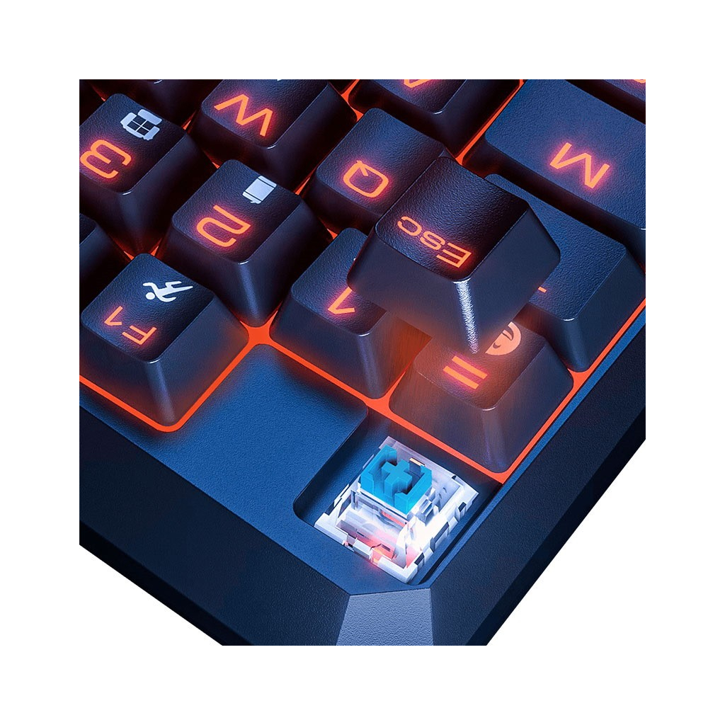 Клавіатура Baseus Gamo One-Handed Black (GMGK01-01) - зображення 5