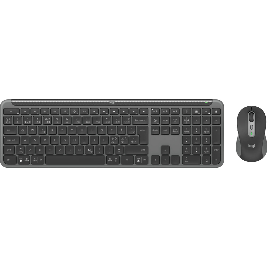 Комплект Logitech MK950 Bluetooth/Wireles UA Graphite (920-012490) - зображення 1