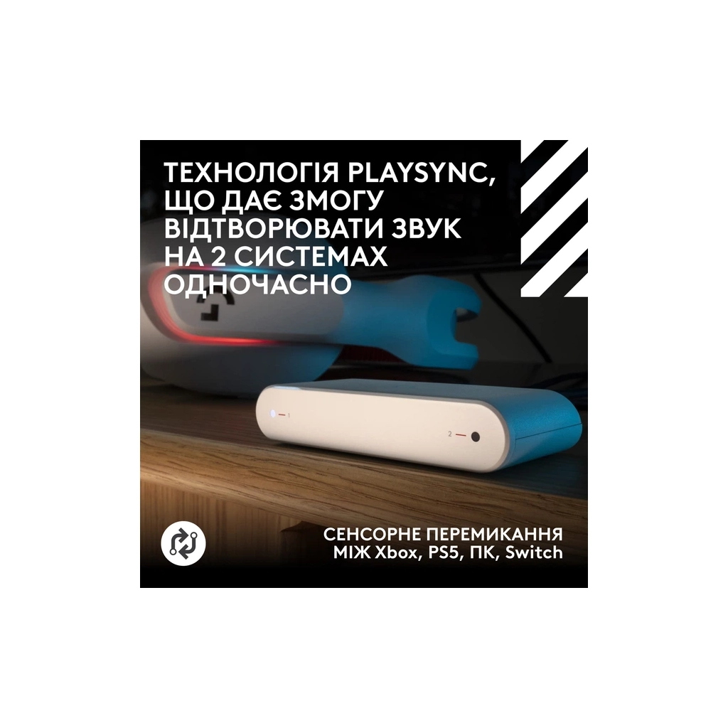 Навушники Logitech G ASTRO A20 X Lightspeed White (939-002253) - зображення 2