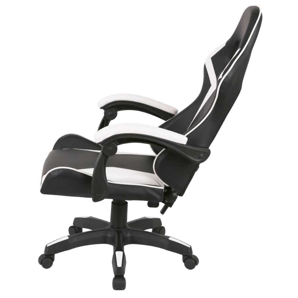 Крісло ігрове Аклас Бешкет ANF підліткове Білий (PU-чорний/білий) (00160336) - зображення 6