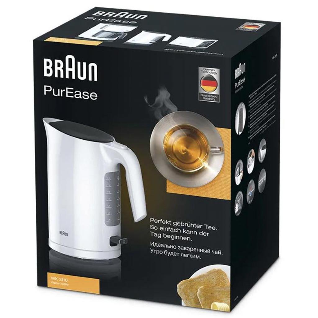 Електрочайник Braun WK 3110 WH (WK3110WH) - зображення 2
