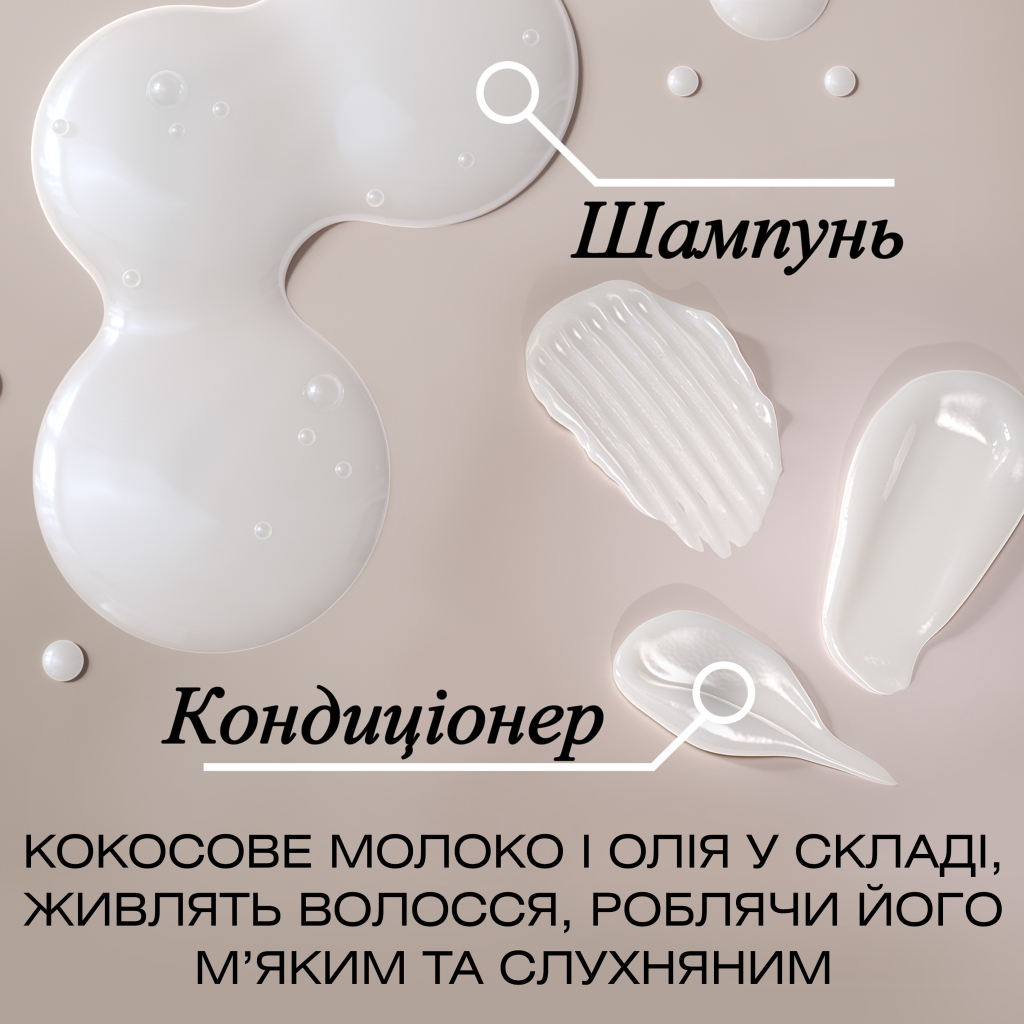 Кондиціонер для волосся OGX Coconut Milk Поживний з кокосовим молоком 385 мл (0022796970060) - изображение 8