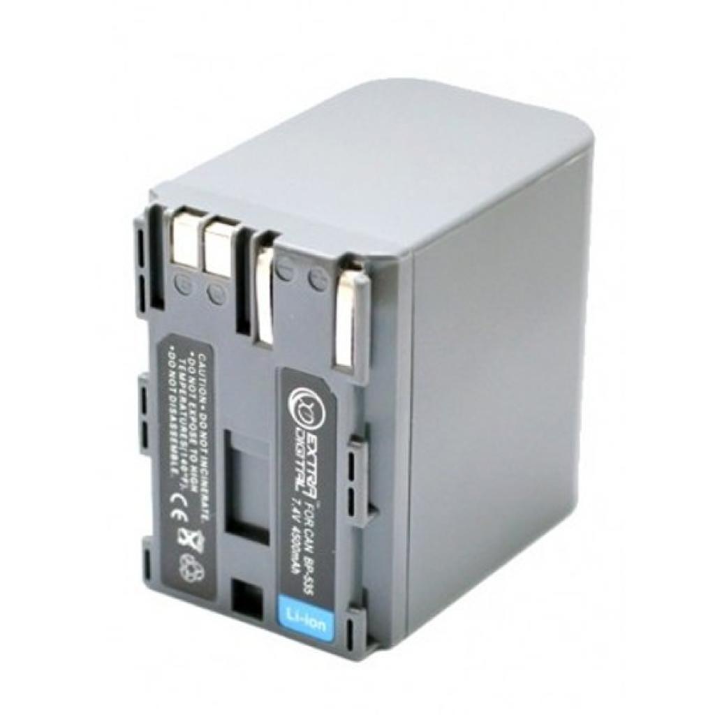 Акумулятор до фото/відео Extradigital Canon BP-535 (DV00DV1013) - зображення 2