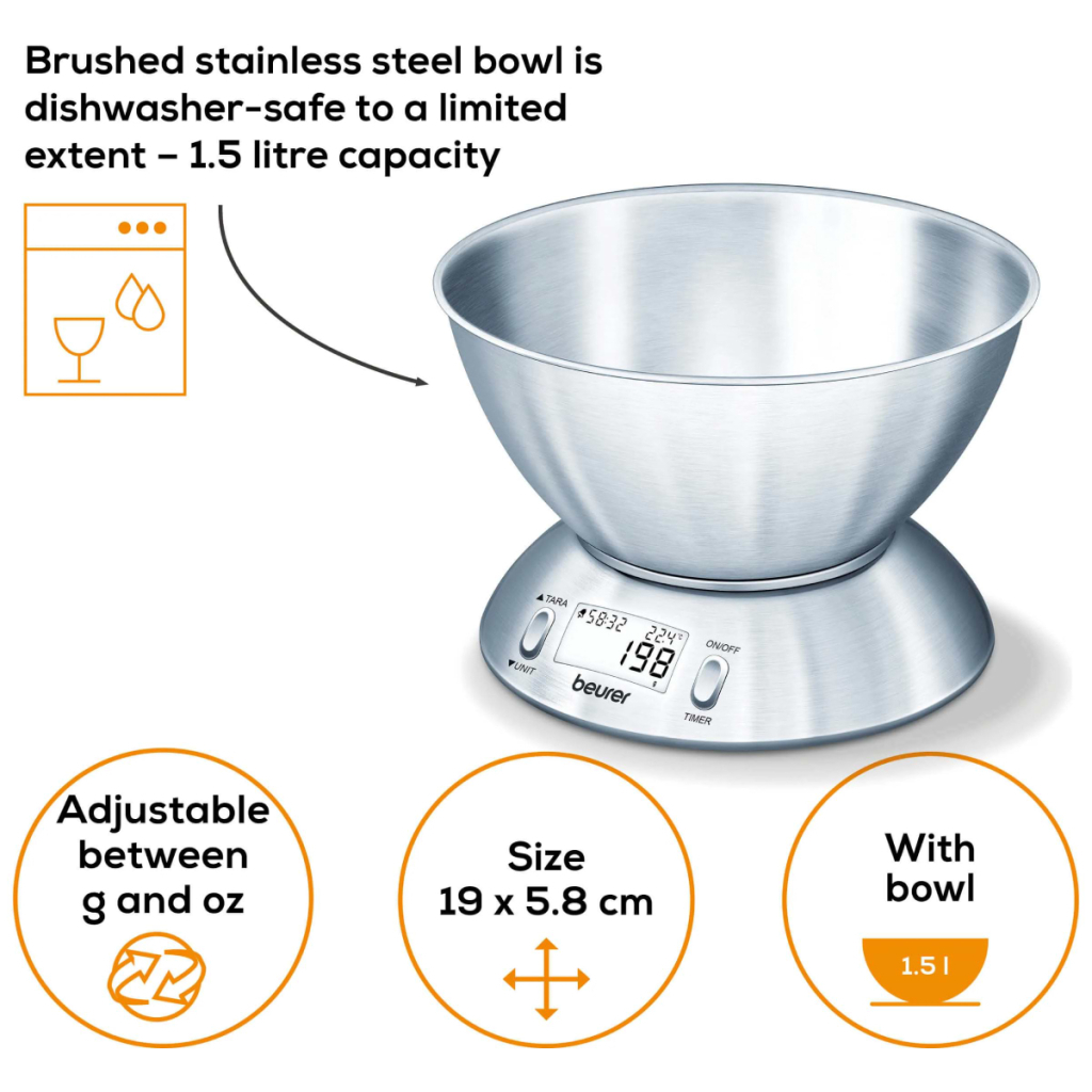 Ваги кухонні Beurer KS 54 - изображение 5