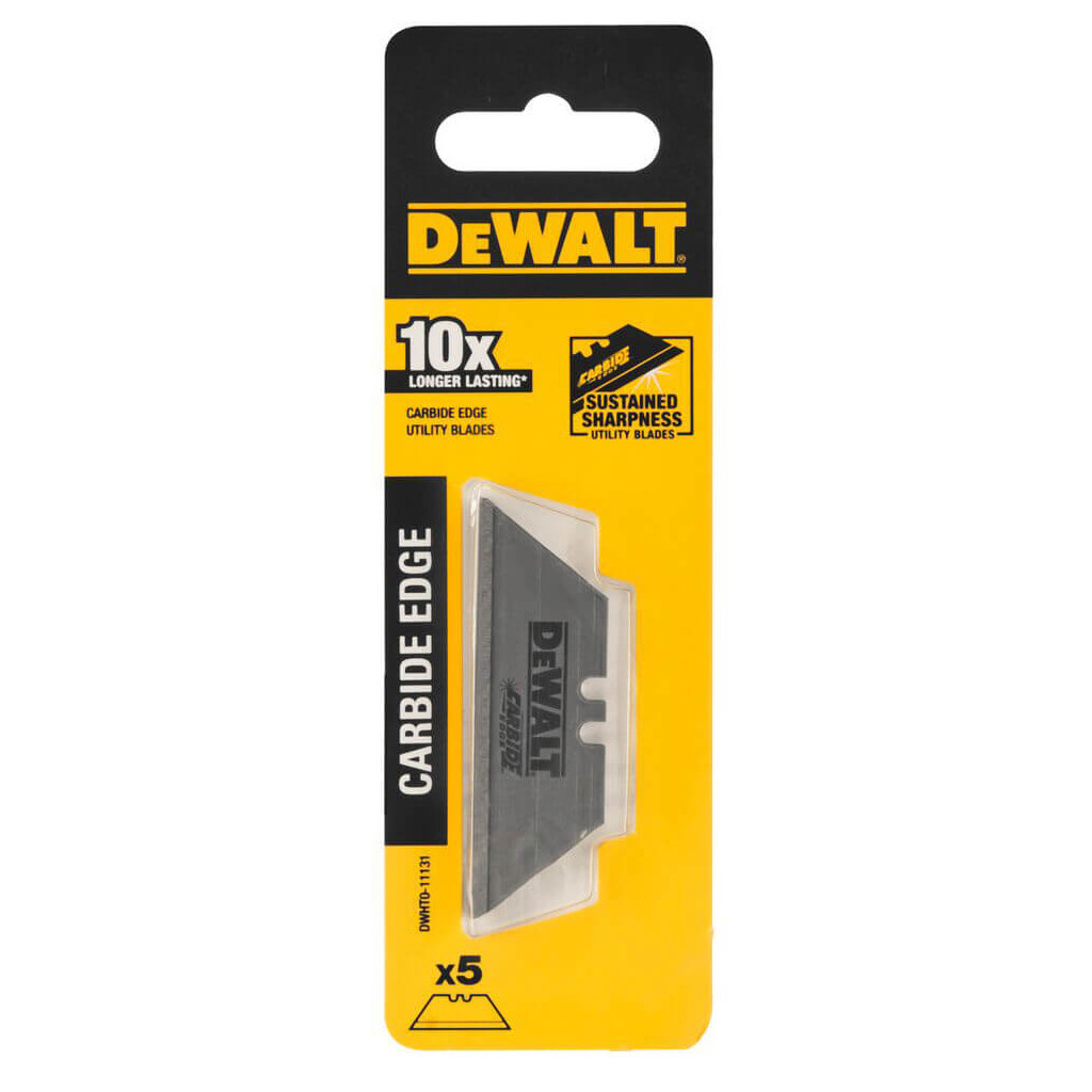 Лезо DeWALT Carbide, трапецеподібна, довжина 62 мм, висота 19 мм, 5 шт. (DWHT0-11131) - зображення 4