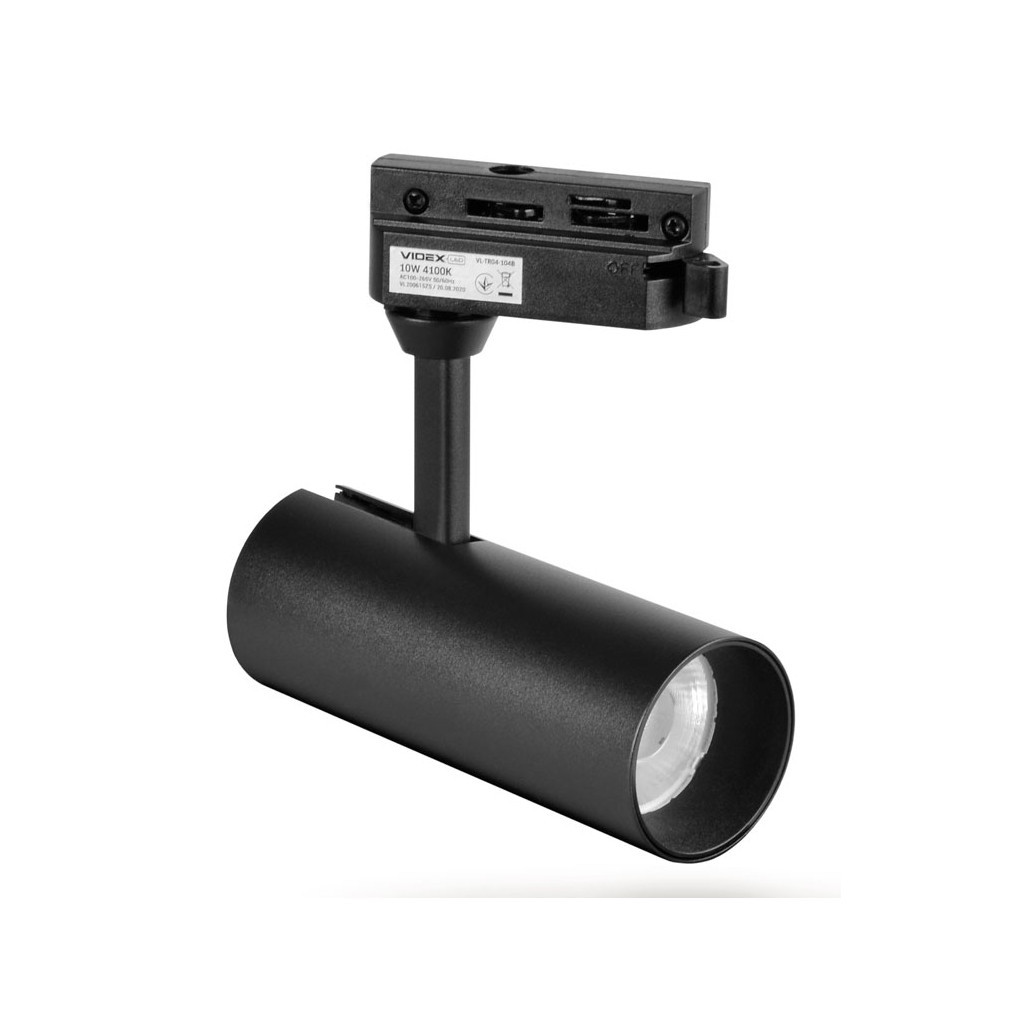 Світильник Videx LED 10W 4100K чорний (VL-TR04-104B) - зображення 5