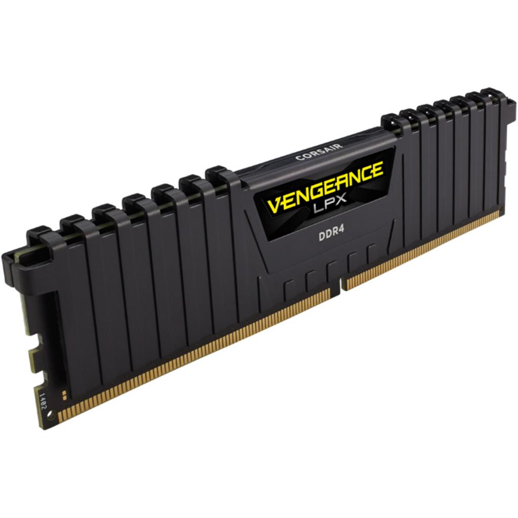 Модуль пам'яті для комп'ютера DDR4 16GGB (2x8GB) 3600 MHz Vengeance LPX Black Corsair (CMK16GX4M2C3600C20) - зображення 3