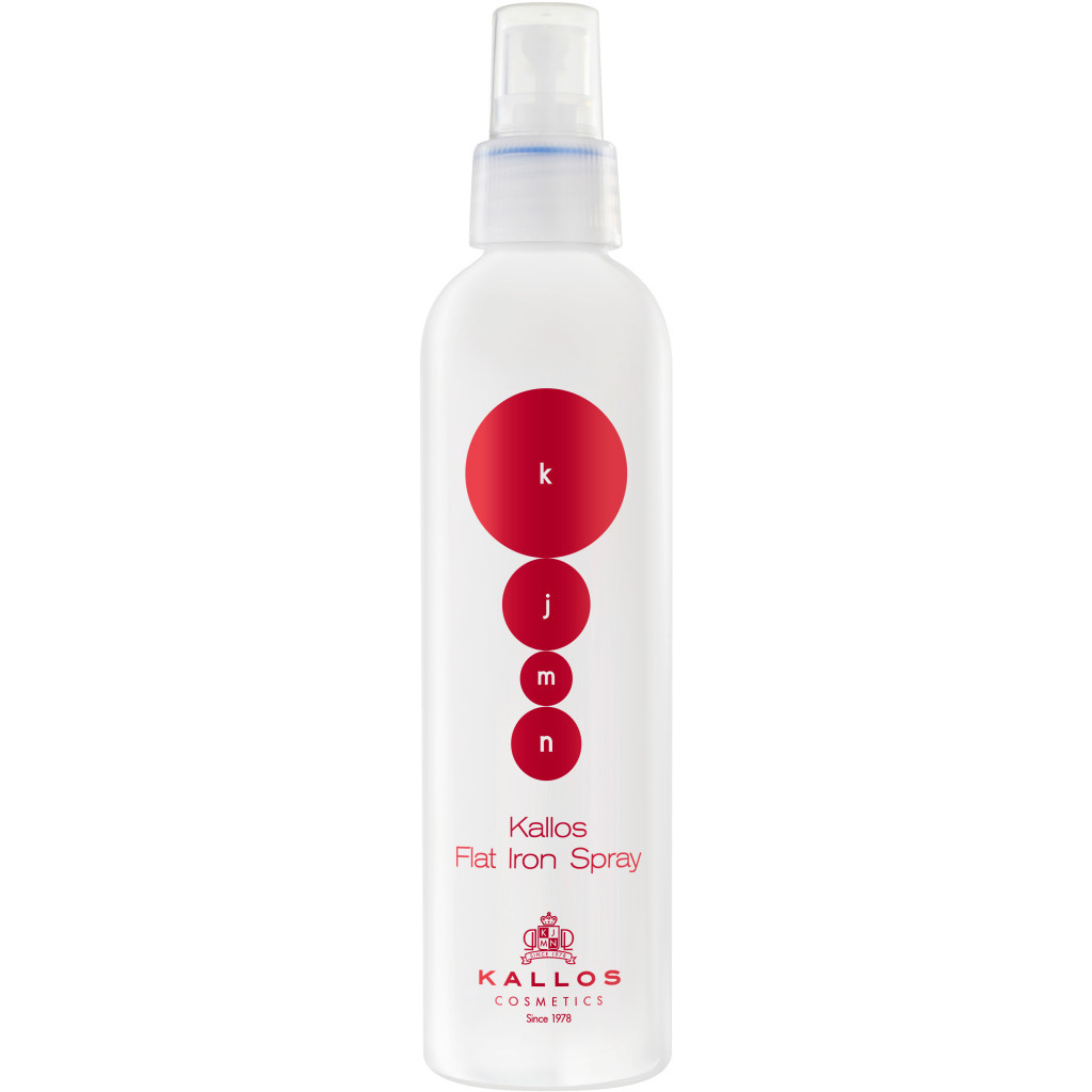 Спрей для волосся Kallos Cosmetics KJMN Flat Iron Spray Термозахист 200 мл (5998889503567) - зображення 1