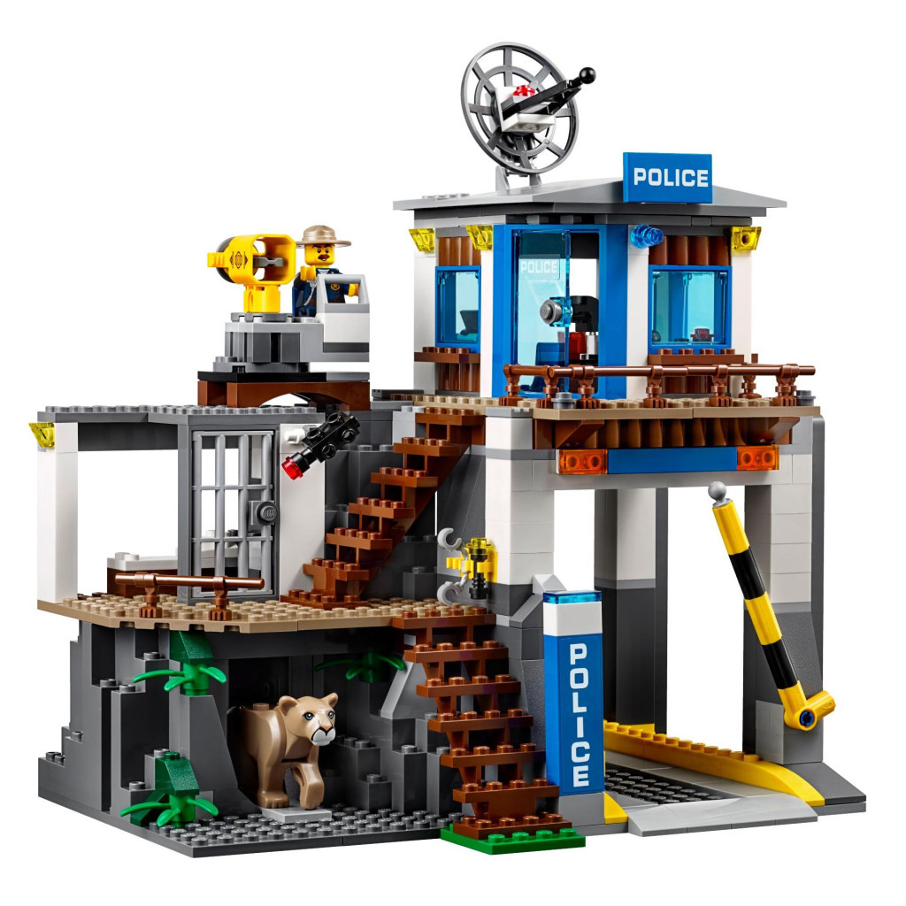 Конструктор LEGO City Police Штаб-квартира гірської поліції (60174) - зображення 3