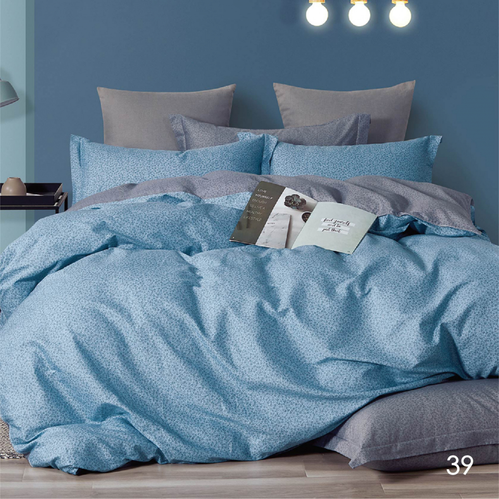 Постільна білизна Isleep двоспальна Сатин Twill 39 (39_dv_Isleep) - зображення 1