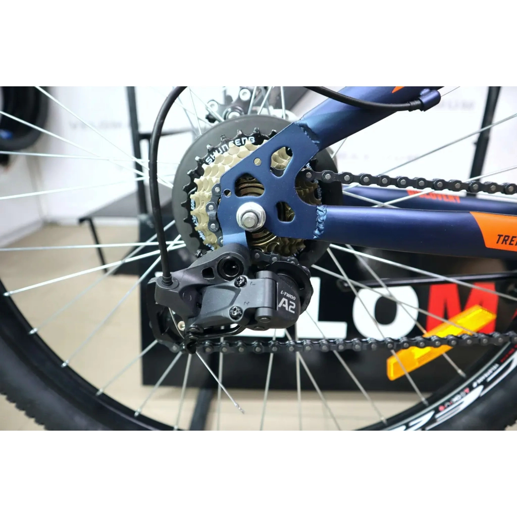 Велосипед Discovery Trek AM DD 26" 18" ST 2024 Червоний (OPS-DIS-26-592) - зображення 12