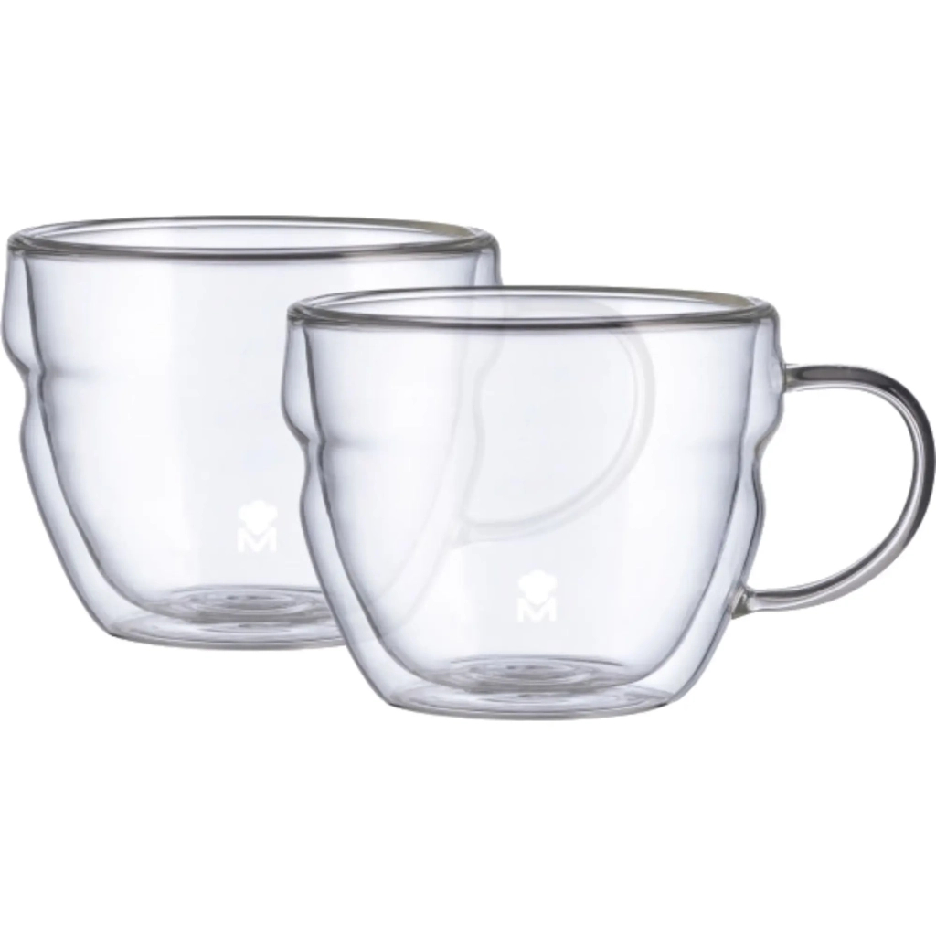 Набір чашок MasterPro Mixology з подвійними стінками 380 мл, 2 шт (BGMP-20207) - зображення 1