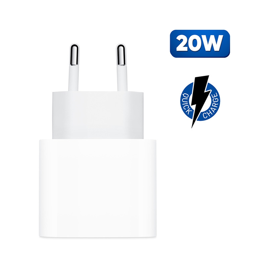 Зарядний пристрій Armorstandart AMHJ83 20W USB-C White + cable USB-C to Lightning (ARM77724) - зображення 2