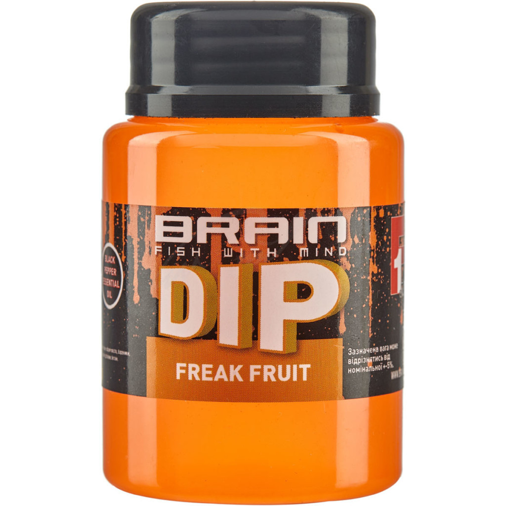 Діп Brain fishing F1 Freak Fruit (апельсин/кальмар) 100ml (1858.04.31) - зображення 1