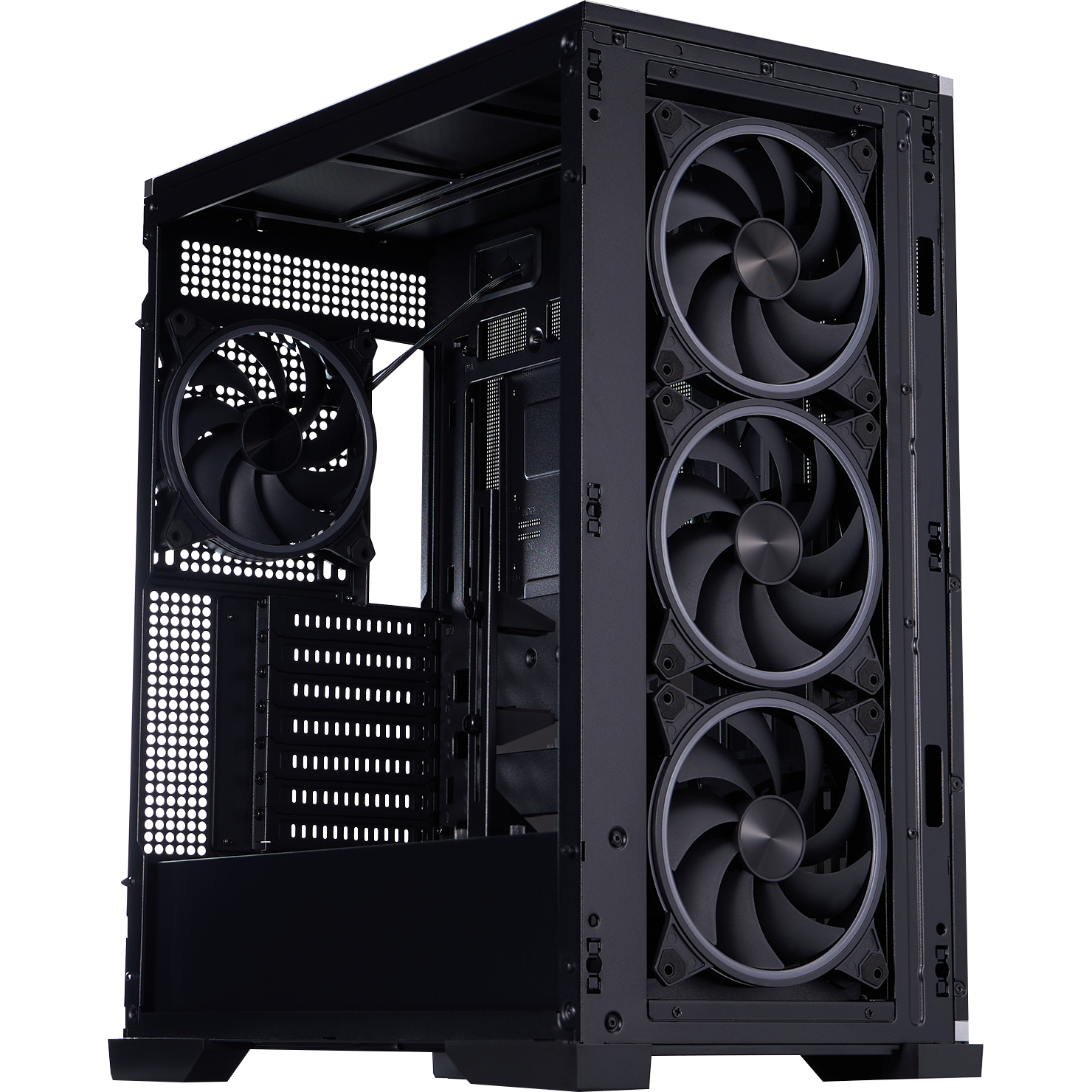 Корпус 1stPlayer IF8-BK-4FO7-14 Black - зображення 3